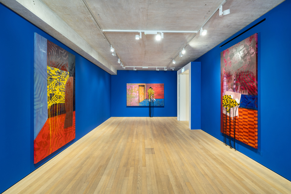Osman Yousefzada, installation view, Frieze, No 9 Cork Street, 2026. A Home that will not Behave - Osman Yousefzada - Artist in Focus - May 2026